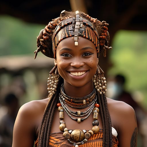 Limba woman from Sierra Leone (Bombali and Koinadugu Districts) — Western Africa