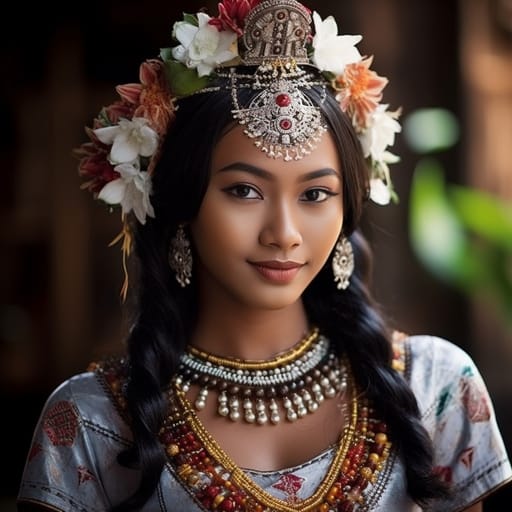 Madurese woman from Madura (Indonesia) — Southeast Asia