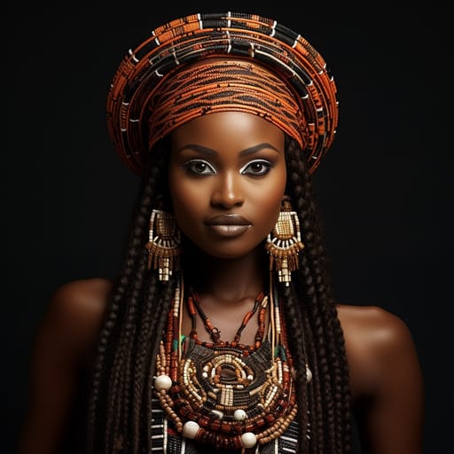 Mafa woman from Cameroon