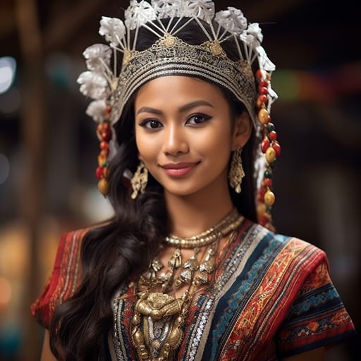 Makassarese woman from South Sulawesi (Indonesia) — Southeast Asia