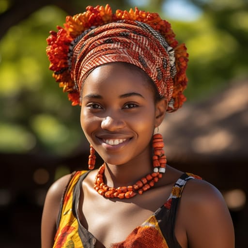 Makua woman from Mozambiquetra — Southern Africa