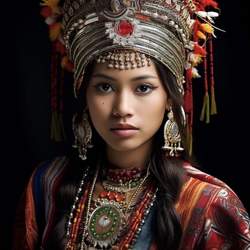 Mandarese woman from West Sulawesi (Indonesia) — Southeast Asia