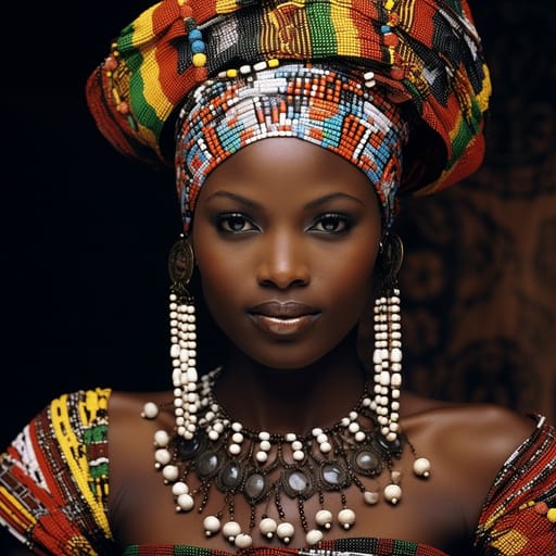 Mandinka woman from Mali, The Gambia, Guinea, Senegal — Western Africa