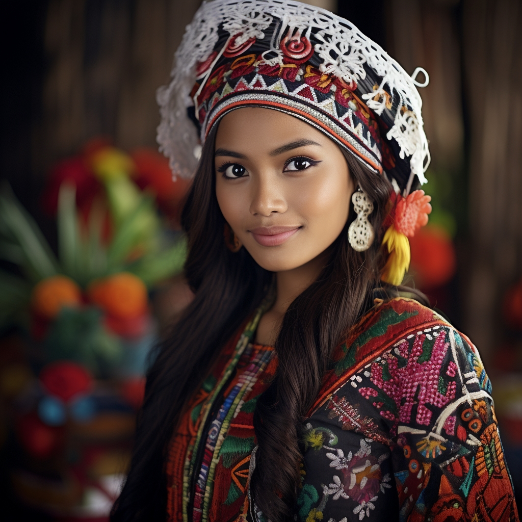 An example of a sexy Manggarai woman