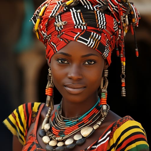 Manjak woman from Guinea-Bissau, Senegal — Western Africa