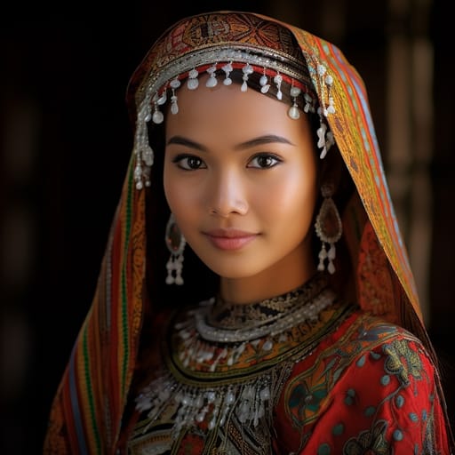 Maranao woman from Lanao (Philippines) — Southeast Asia