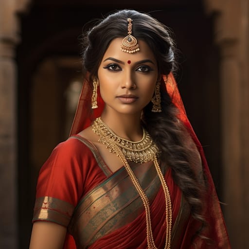 Marathi woman from Maharashtra (India) — Southern Asia