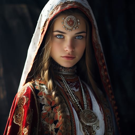 Mari woman from Mari El (Russia) — Eastern Europe