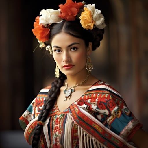 Mazahua woman from State of Mexico (Mexico) — Central America