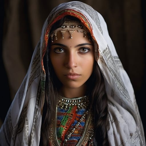 Mehri woman from Mahra (Yemen, Oman) — Western Asia