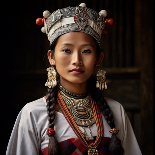 Meitei woman from Manipur (India) — Southern Asia