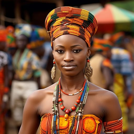 Mende woman from Sierra Leone (Southern and Eastern Provinces) — Western Africa