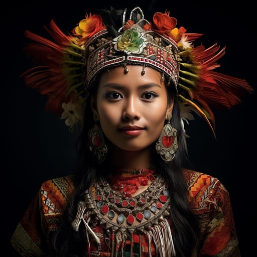 Minahasan woman from Minahassa Peninsula (Indonesia) — Southeast Asia