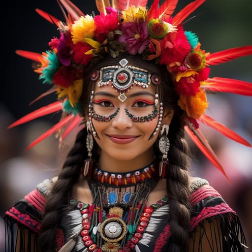 Mixtec woman from La Mixteca (Mexico) — Central America