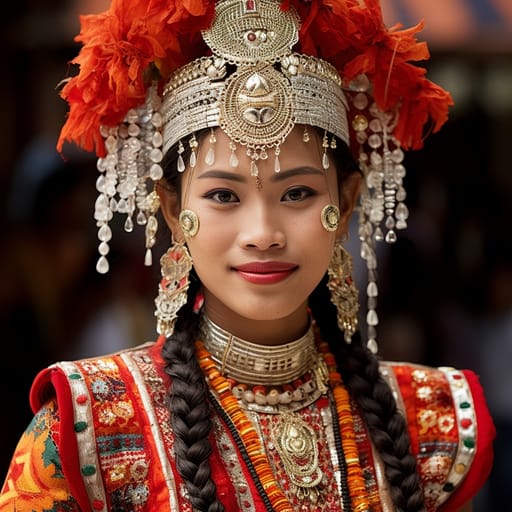 Mon woman from Mon State (Myanmar) — Southern Asia