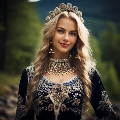 Mordvins woman from Mordovia (Russia) — Eastern Europe