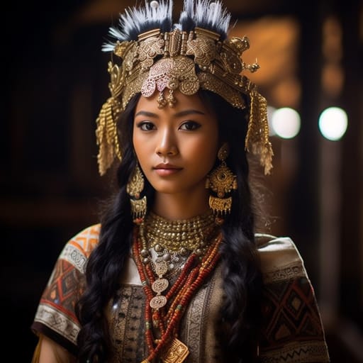 Munanese woman from Muna (Indonesia) — Southeast Asia