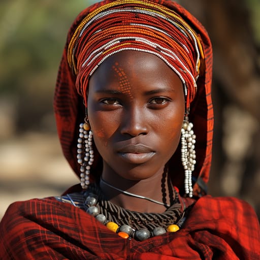 Mwera woman from Tanzania (Mtwara and Ruvuma Regions) — Eastern Africa