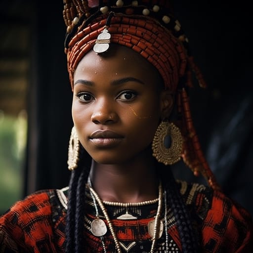 Ogoni woman from Ogoniland (Nigeria) — Western Africa