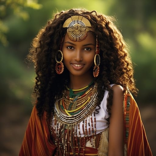 Oromo woman from Oromia (Ethiopia), Kenya — Eastern Africa