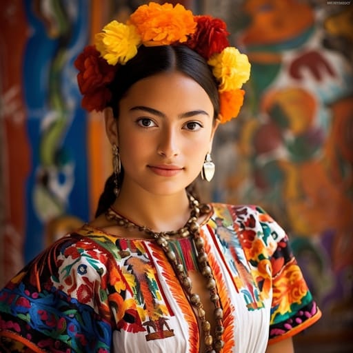 Otomi woman from Mexico (Hidalgo, Puebla, Veracruz, State of Mexico, Querétaro) — Central America