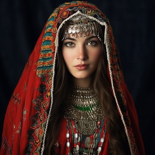 Pashayi woman from Afghanistan (Laghman, Kapisa and Nangarhar Provinces) — Central Asia