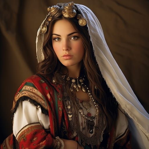 Qashqai woman from Fars Province (Iran) — Southern Asia