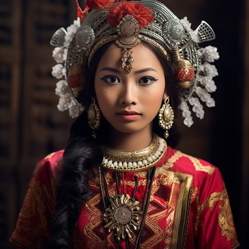 Rejangese woman from Rejang Lebong Regency (Indonesia) — Southeast Asia