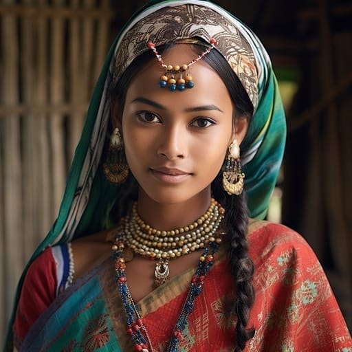 Rohingyas woman from Rakhine State (Myanmar) — Southern Asia