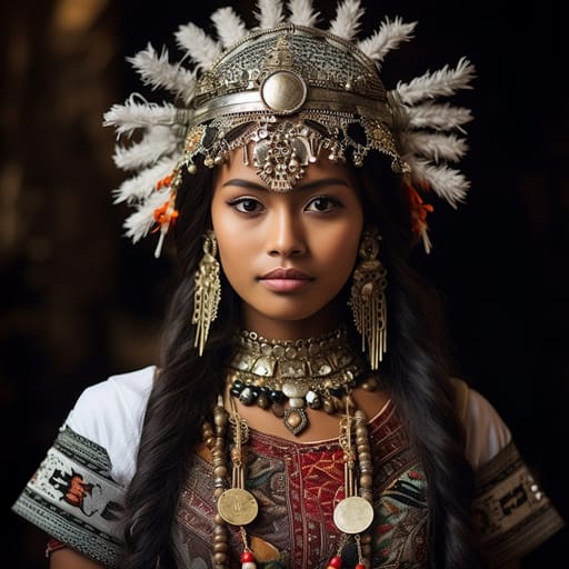 Savu woman from Savu (Indonesia) — Southeast Asia