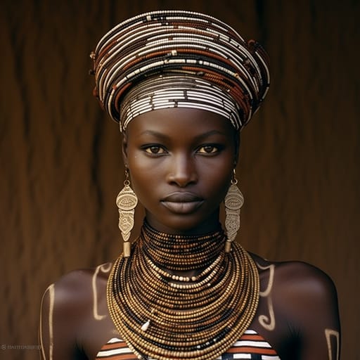 Senufo woman from Mali, Ivory Coast, Burkina Faso — Western Africa