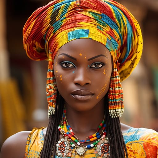 Serer woman from Senegal — Western Africa