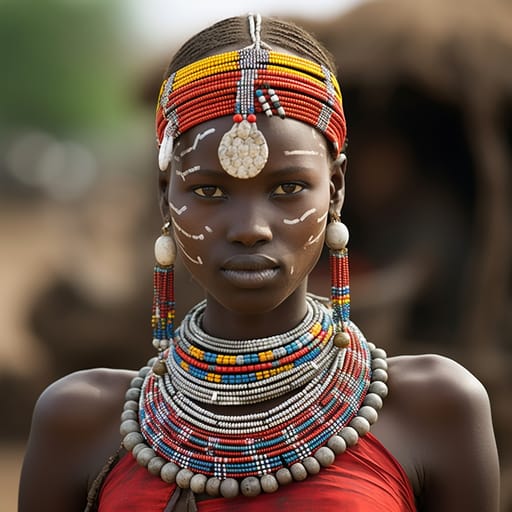 Shilluk woman from South Sudan — Eastern Africa