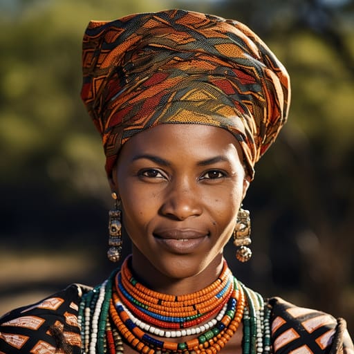 Shona woman from Mashonaland (Zimbabwe) — Southern Africa