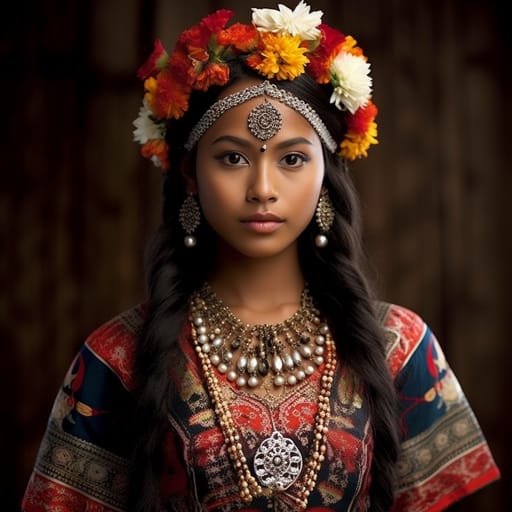 Sumbawa woman from Sumbawa (Indonesia) — Southeast Asia