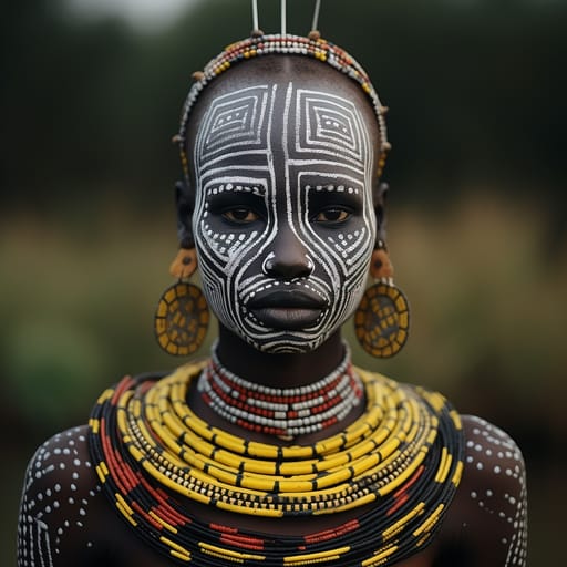 Surma woman from Ethiopia, South Sudan — Eastern Africa