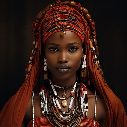 Tarok woman from Plateau State (Nigeria) — Western Africa