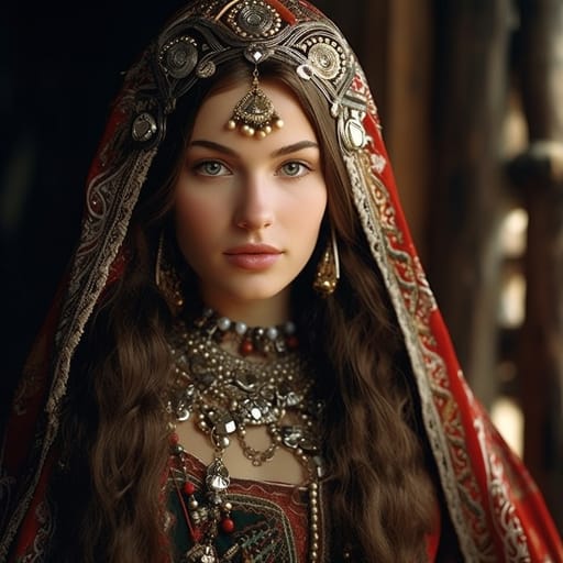 Tatars woman from Tatarstan (Russia) — Southern Asia