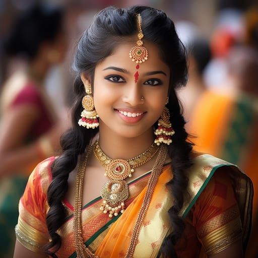 Telugu woman from India (Andhra Pradesh, Telangana) — Southern Asia
