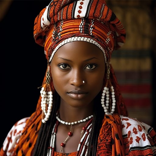 Temne woman from Northern Sierra Leone (Sierra Leone) — Western Africa