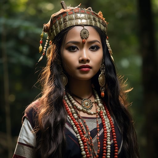 Tiwa woman from India (Assam, Meghalaya) — Southern Asia