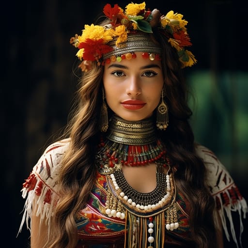 Tlapanec woman from Guerrero (Mexico) — Central America