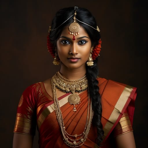 Tuluvas woman from Karnataka(India) — Southern Asia