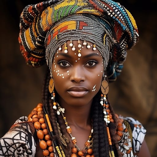 Tupuri woman from Far North Region (Cameroon), Mayo-Kébbi (Chad)