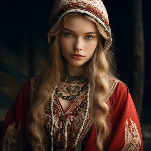 Udmurts woman from Udmurtia (Russia) — Eastern Europe