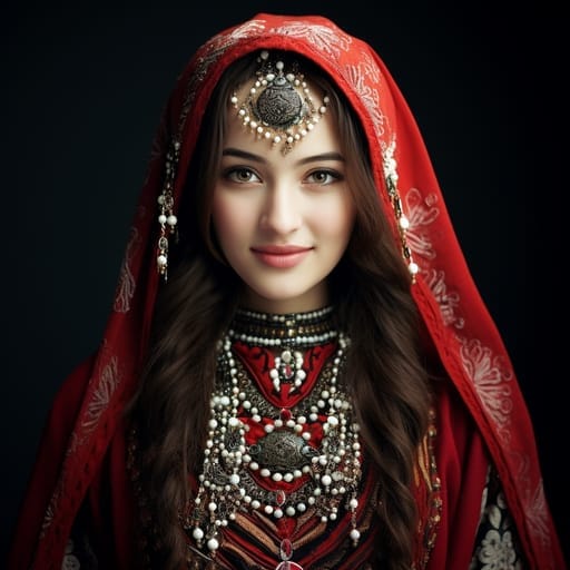 Uyghurs woman from Uyghuristan (China) — Central Asia