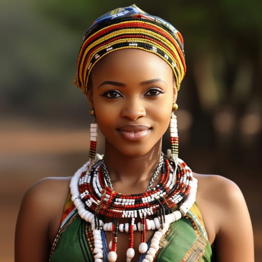 Venda woman from Vendaland (South Africa) — Southern Africa