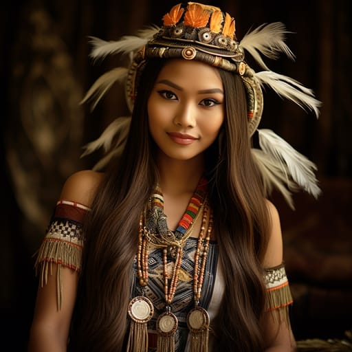 Visayans woman from Visayas (Philippines) — Southeast Asia