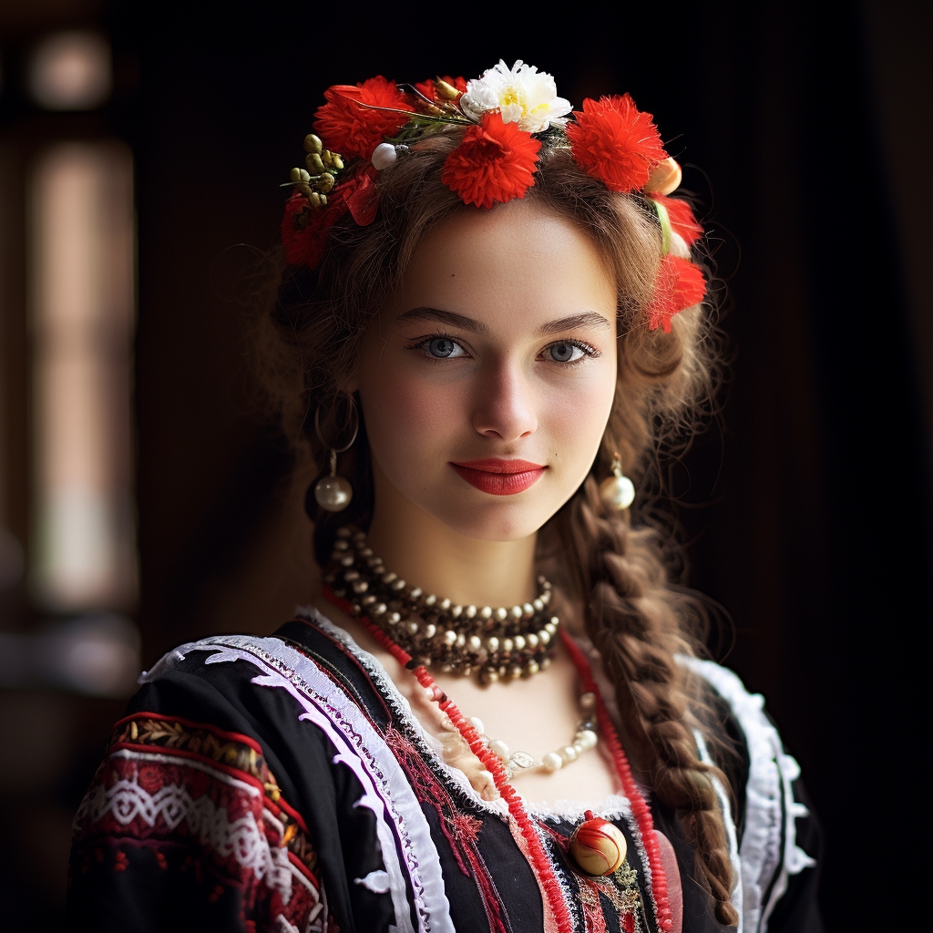 An example of a sexy Walloons woman