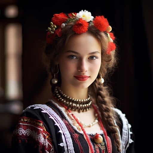 Walloon woman from Belgium (Wallonia)